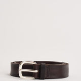 Cintura uomo marrone scuro U08249BUS TMORO ORCIANI 
