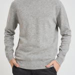 Maglia uomo girocollo grigia REGENT LAMBSWL15ML MC2 SAINT BARTH 