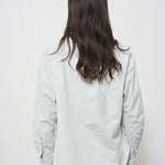 Camicia donna celeste in cotone 211891420 001 RALPH LAUREN 