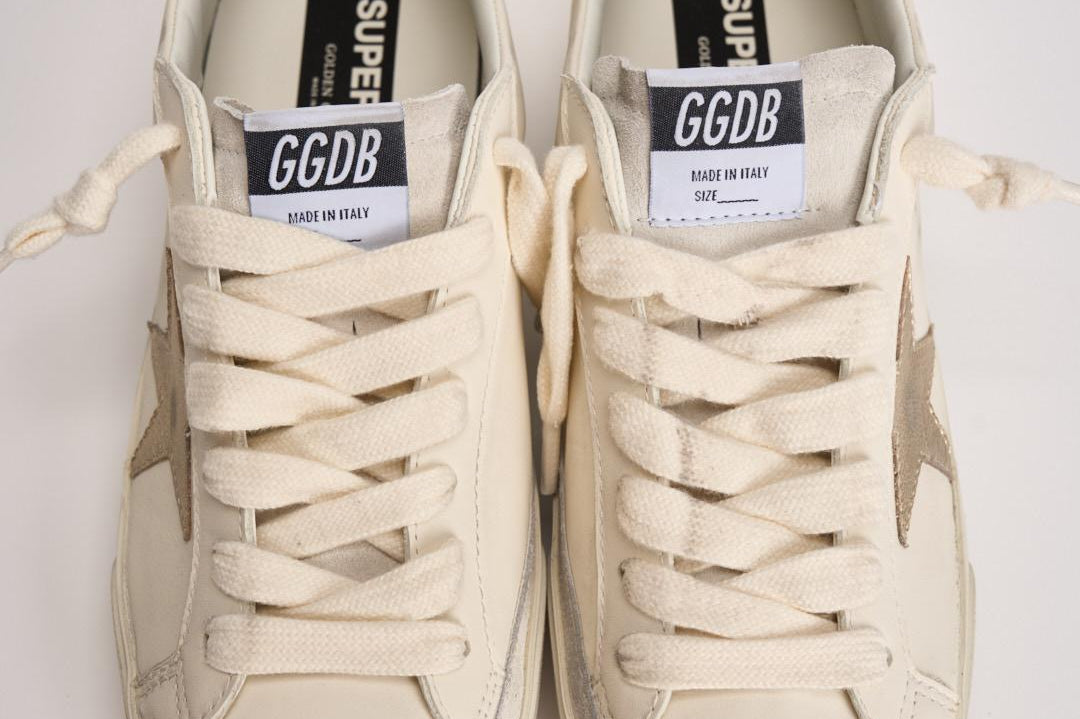 Sneakers uomo Super-star crema GMF01015 F00816610847 GOLDEN GOOSE 
