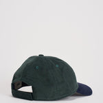 Cappellino uomo in velluto verde e blu ACPU Q9BG AUTRY 