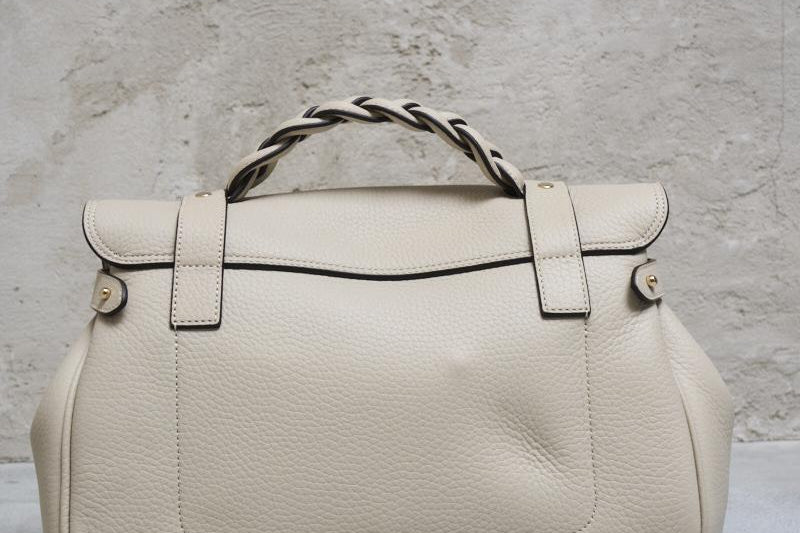 Borsa donna a mano grigio Alexa HH6746 736W160 MULBERRY 