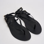 Sandali infradito donna neri I1.5Y0 BLACKCROSSOVER MANEBI' 
