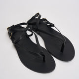 Sandali infradito donna neri I1.5Y0 BLACKCROSSOVER MANEBI' 