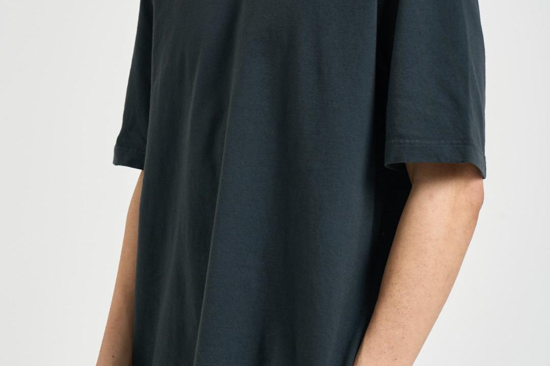 T-shirt uomo girocollo grigio antracite GUP01873 P00157690456 GOLDEN GOOSE 