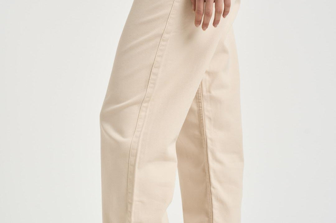 Jeans donna dritto beige PA0590FA B1H07I23EC ISABEL MARANT 