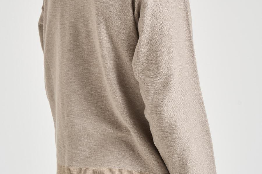 Felpa uomo in maglia con zip pietra 5100050 S01B0V009A STONE ISLAND 