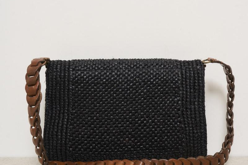 Borsa donna Milano a tracolla nera MILANO BLACK IBELIV 