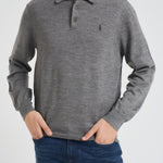 Polo in maglia uomo 710941104 003 RALPH LAUREN 