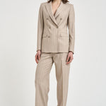 Tailleur donna beige TPARIGI10B 520101A3174 TAGLIATORE 