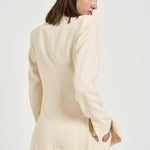 Giacca donna doppiopetto burro 106924 A2W6C00 PINKO 