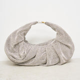 Borsa donna con strass argento YENNEFER SILVER BENEDETTA BRUZZICHES 