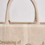 Borsa donna Colette Felt beige COLETTEFELT CK1110 MC2 SAINT BARTH 