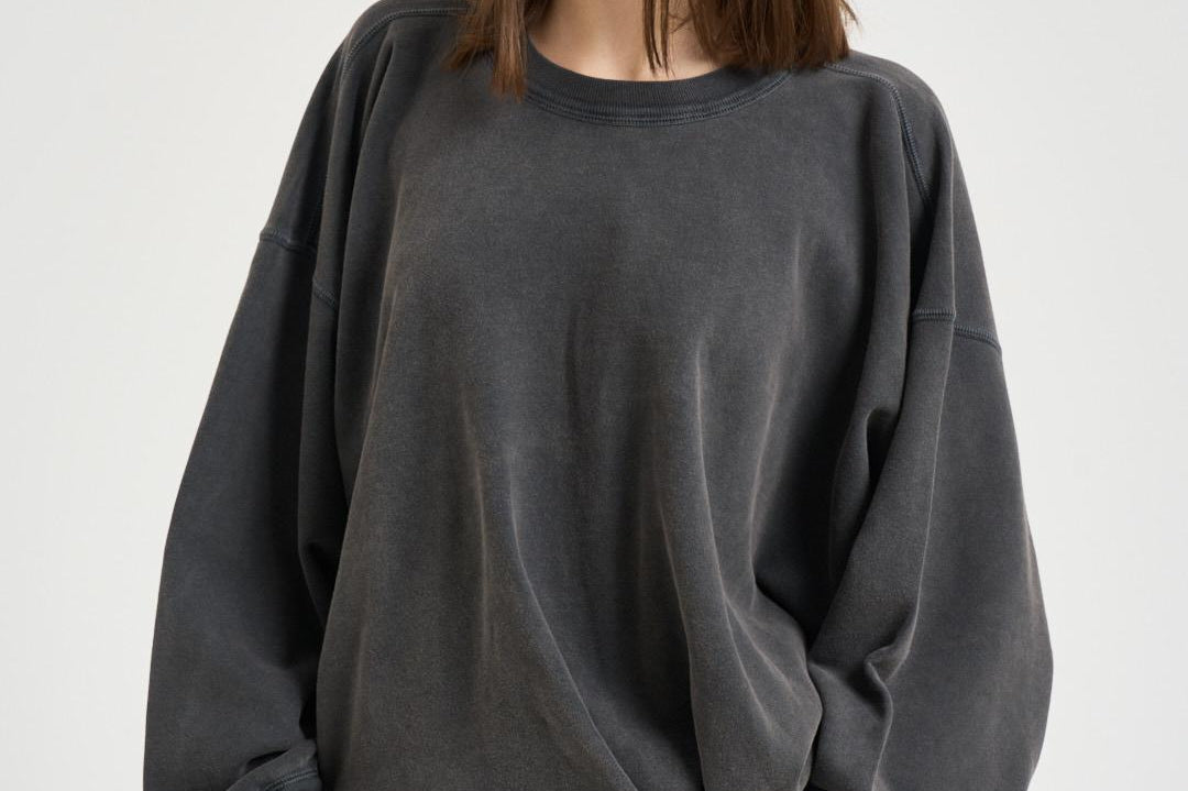 Felpa donna Sauria antracite SW0149FA D1M01E02FK MARANT ETOILE 