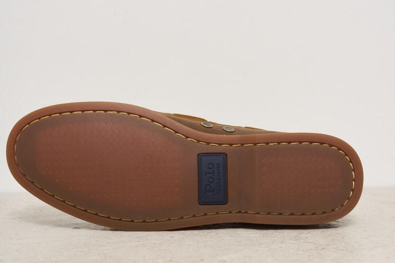 Mocassino uomo in pelle marrone 803932219 002 RALPH LAUREN 