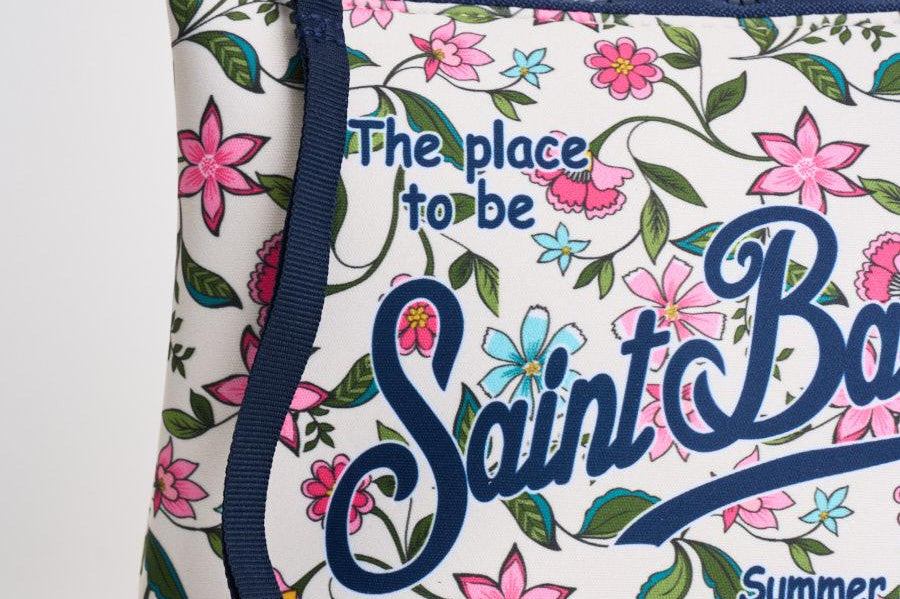 Pochette donna Aline con stampa floreale multicolor ALINE 03676 MC2 SAINT BARTH 
