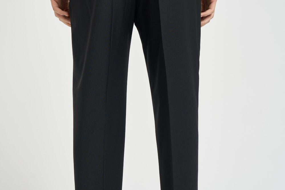 Pantalone uomo chino nero CHIAIA PO1383XBLACK BERWICH 
