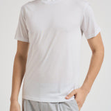 T-shirt uomo bianca SH000760 BIANCO ACCADEMIE TESSILI 
