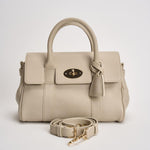 Borsa donna "Bayswater" Satchel taupe burro HH9212 W160 MULBERRY 