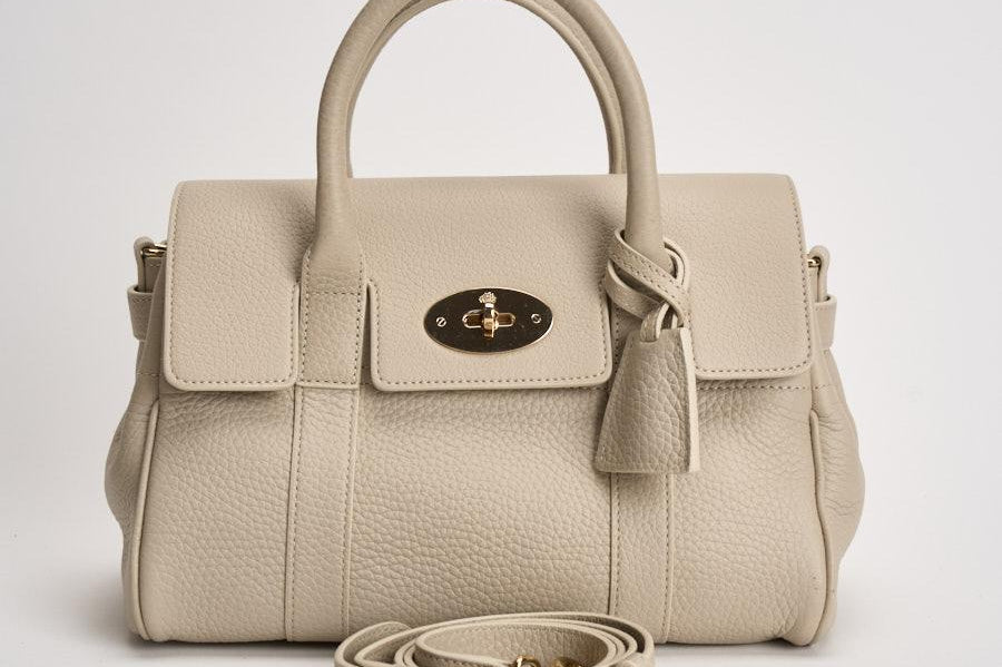 Borsa donna "Bayswater" Satchel taupe burro HH9212 W160 MULBERRY 