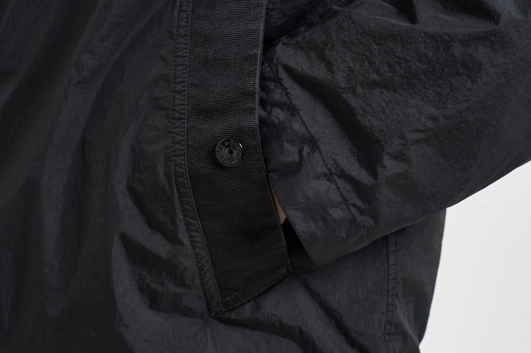 Giacca uomo con cappuccio nera 4100001 S0A23V0029 STONE ISLAND 