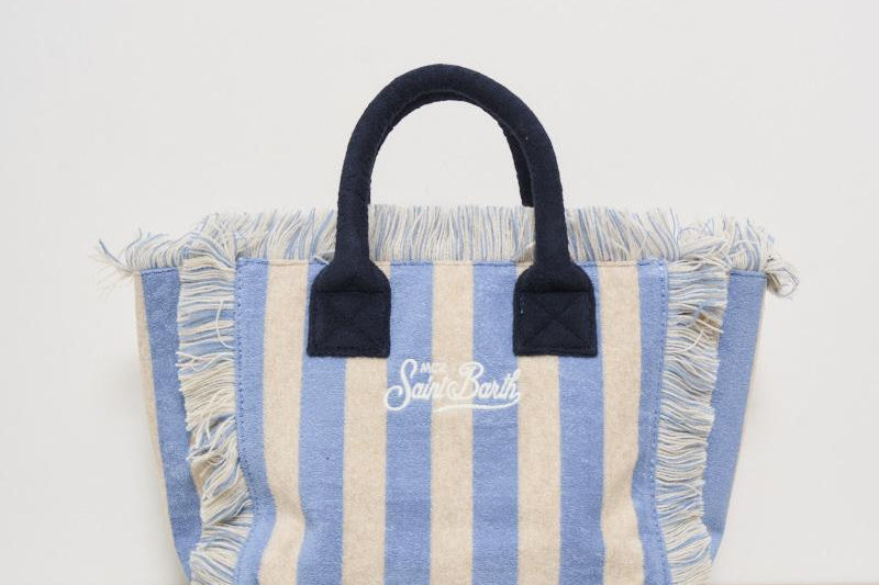 Borsa donna Colette a righe COLETTES 00116H MC2 SAINT BARTH 