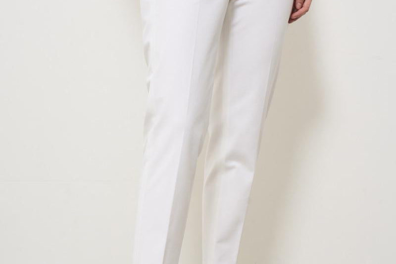 Pantalone dritto in gamba misto lino 172832 D6584010 INCOTEX 