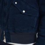 Giacca uomo a costine blu scuro 4100123S0J10 V0021 STONE ISLAND 