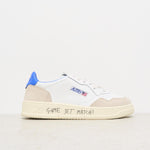 Sneakers uomo Medalist in suede e pelle con scritta laterale AULM MA06 AUTRY 