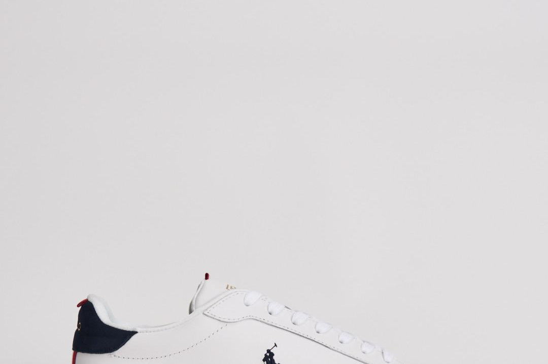 Sneakers uomo Heritage Court II bianca 809860883 003 RALPH LAUREN 