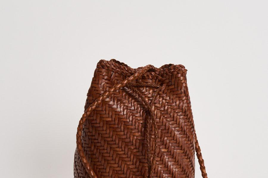 Secchiello donna Pompom Double Jump caramello 8838 TAN DRAGON DIFFUSION 