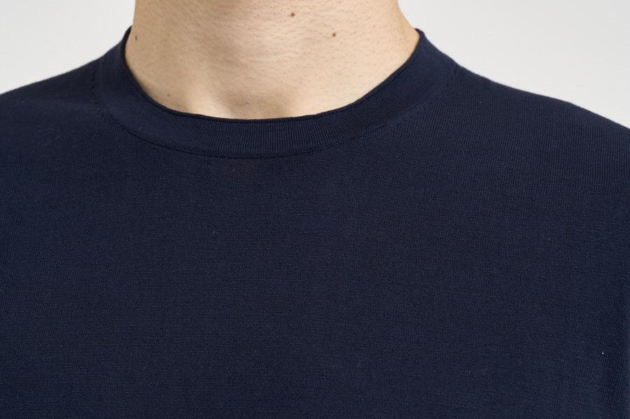 T-shirt uomo girocollo blu notte 302821 38 KANGRA 