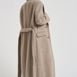 Cappotto doppiopetto con cintura donna GWP02319 P00209160407 GOLDEN GOOSE 