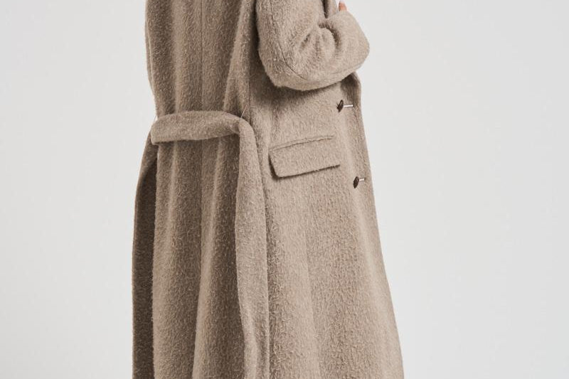 Cappotto doppiopetto con cintura donna GWP02319 P00209160407 GOLDEN GOOSE 