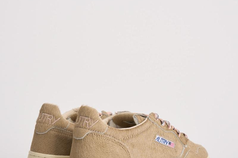 Sneakers donna Medalist suede beige AULW PE01 AUTRY 