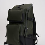 Zaino verde impermeabile 14330 03 RAINS 