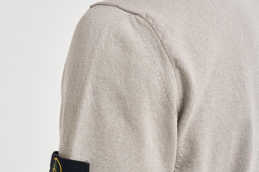 Maglia uomo girocollo grigio chiaro 5100062 S00B9V0061 STONE ISLAND 