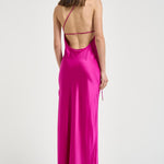 Abito donna lungo fuxia 626SS6815S FUCHSIA DANAME 