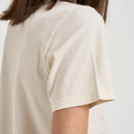 T-shirt donna girocollo bianca TS0001FA D1N06E23EC MARANT ETOILE 