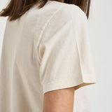 T-shirt donna girocollo bianca TS0001FA D1N06E23EC MARANT ETOILE 