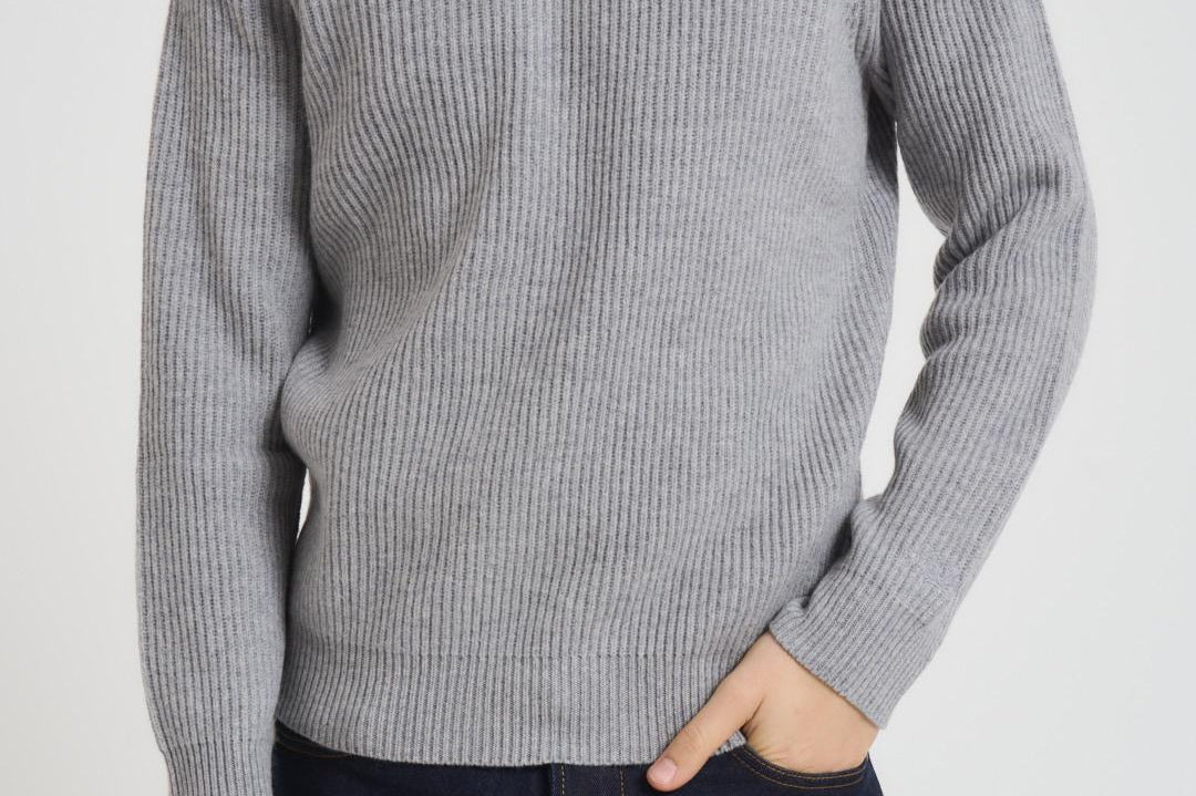 Maglia uomo girocollo grigia MARINE WL15ML MC2 SAINT BARTH 