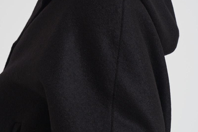 Piumino donna nero Resort con cappa PI00154DR 9300 HERNO 