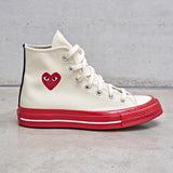 COMME DES GARCON PLAY K124OFFWHITE