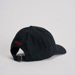 Cappello uomo baseball nero con logo rosso 710548524 012 RALPH LAUREN 