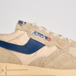 Sneakers reelwind low uomo beige e blu WWLM UT27 AUTRY 