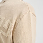 Maglia uomo girocollo avorio GMP00841 P00197255550 GOLDEN GOOSE 