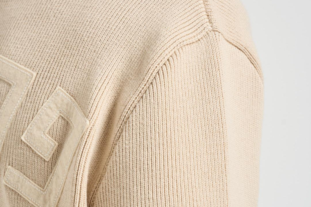 Maglia uomo girocollo avorio GMP00841 P00197255550 GOLDEN GOOSE 