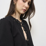 Blusa donna Shana nera HT0586FA C1J12E02FK MARANT ETOILE 