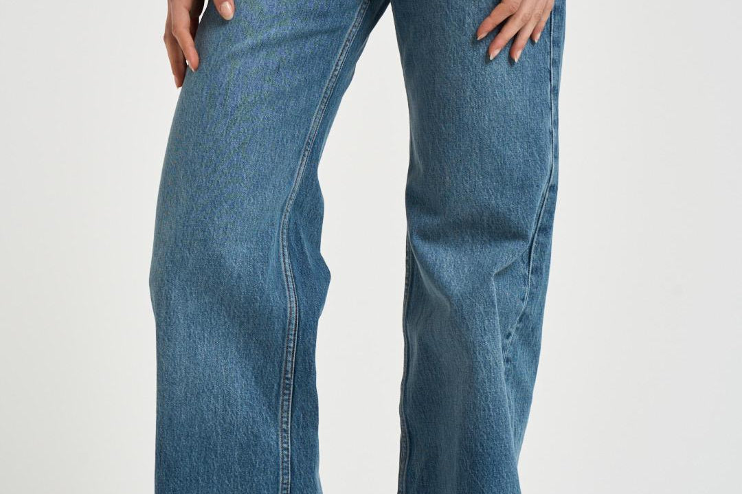 Jeans donna Hugh in denim chiaro 1134 418WHD8DARKINDIGO ANINE BING 