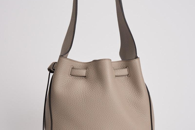 Borsa donna Lyra Bucket taupe beige HH9744 736F924 MULBERRY 
